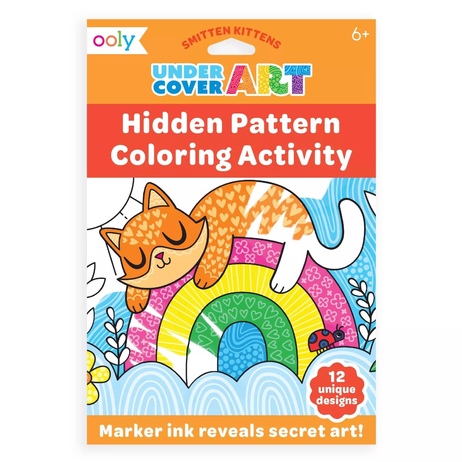 Undercover Art: Hidden Pattern Coloring Activity - Smitten K