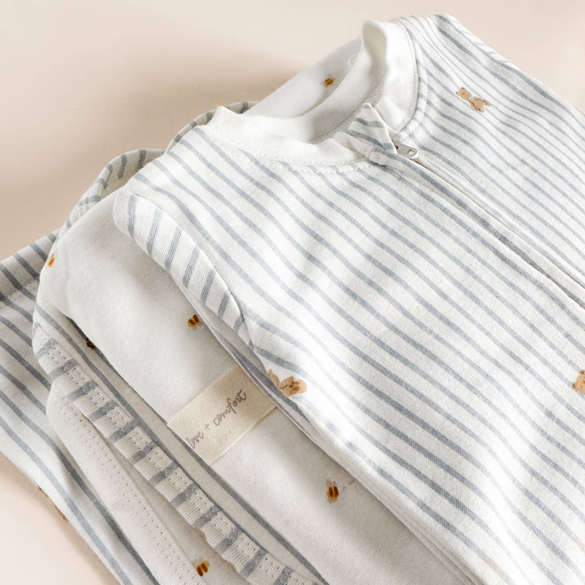 Layette Swaddle Blanket Bee Baby Organic Cotton Newborn Gift