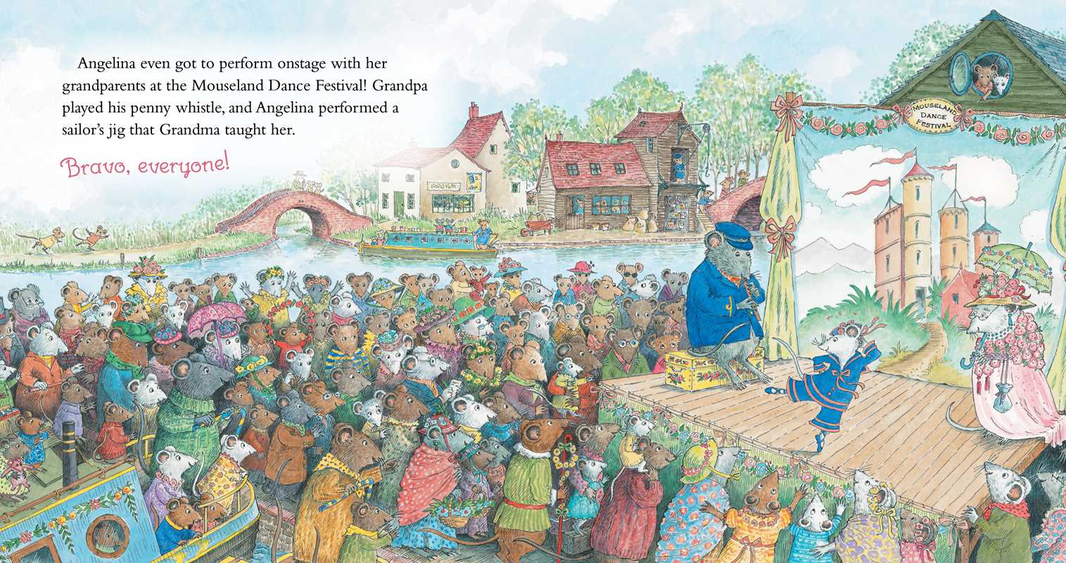 Bravo, Angelina! by Katharine Holabird: Paper Over Board; 28 pages / English