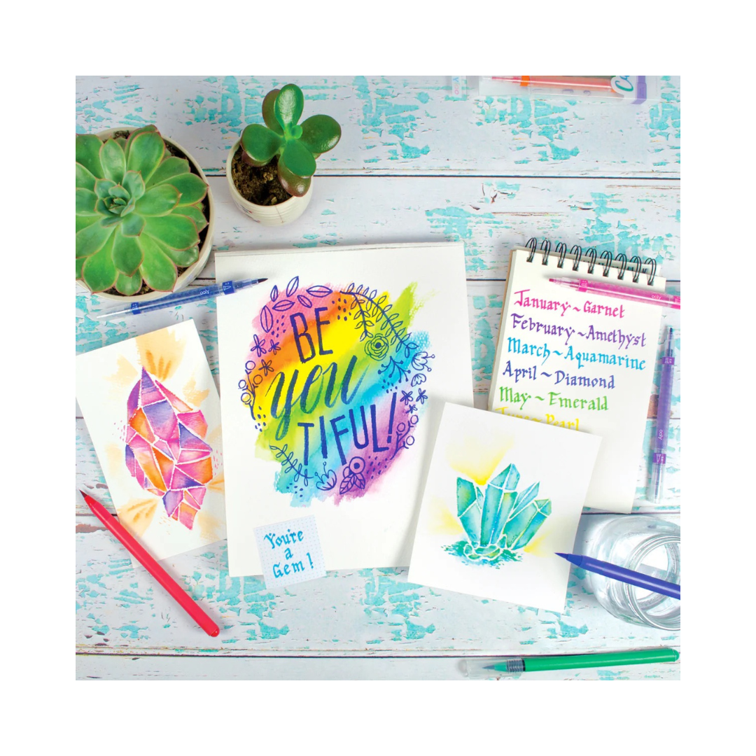 Chroma Blends Watercolor Brush Markers