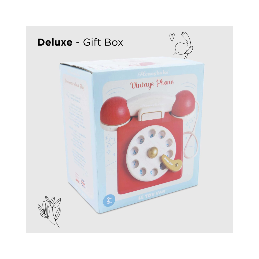 Vintage Wooden Phone