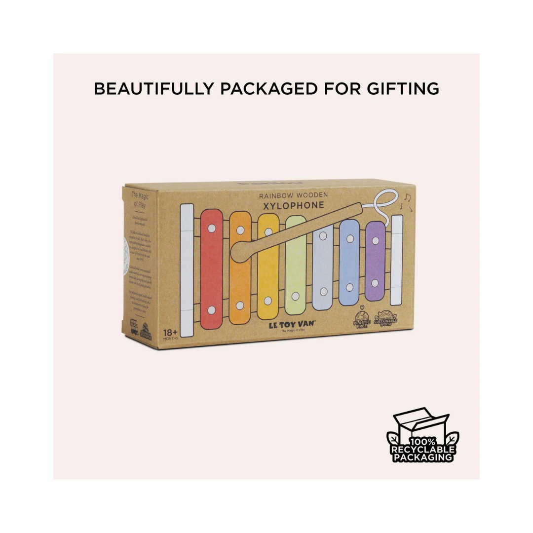 Rainbow Wooden  Xylophone