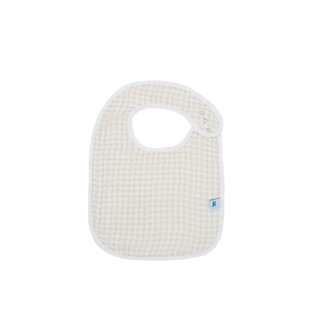 Cotton Muslin Classic Bib 3 Pack - Farmyard