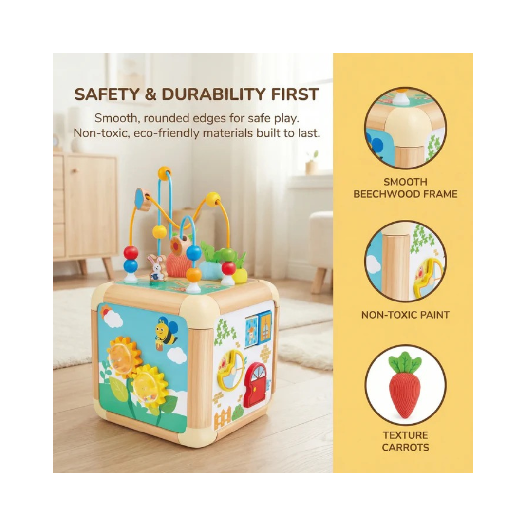 Hape Green Thumbs Activity Cube