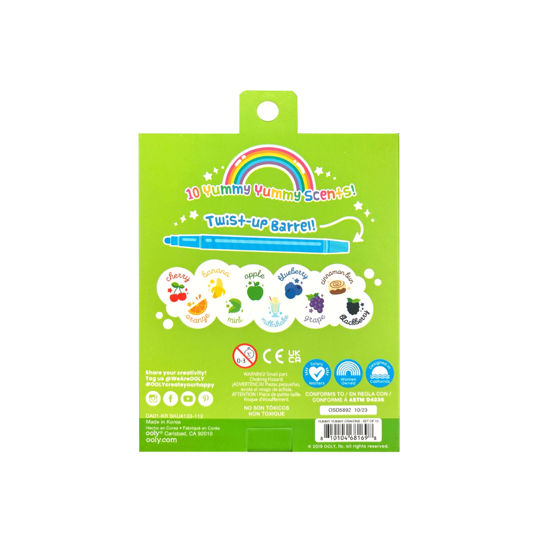 Yummy Yummy Scented Twist up Crayons