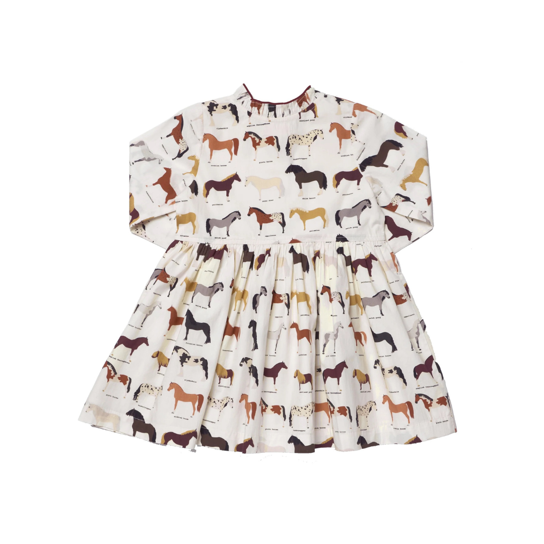 Autumn Horse Breeds Dress