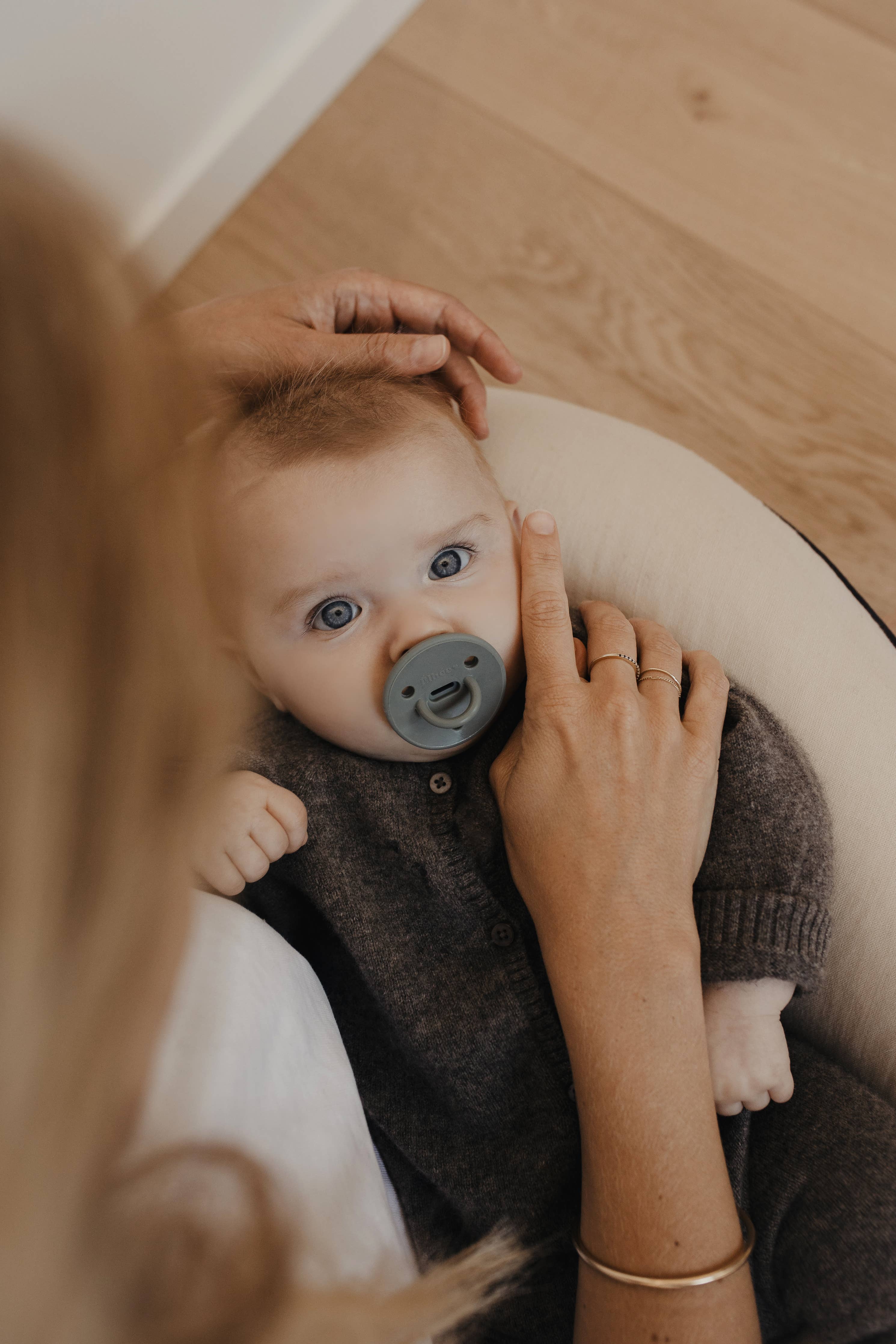 ChooChoo pacifier - The physiological silicone pacifier: Ivy Green / Size 1 (0-6 months)