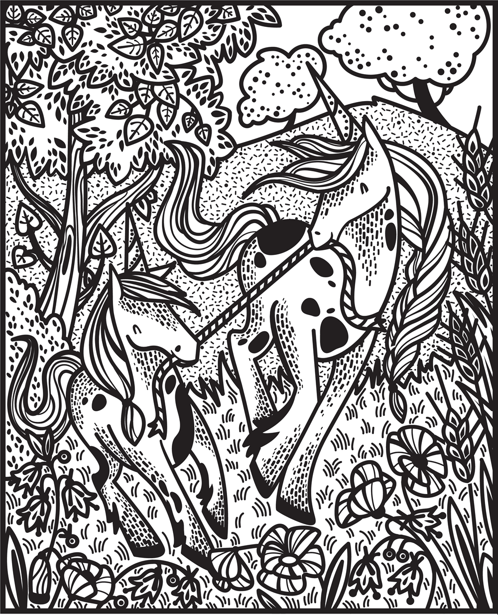 Unicorns Magic Painting Book : Usborne