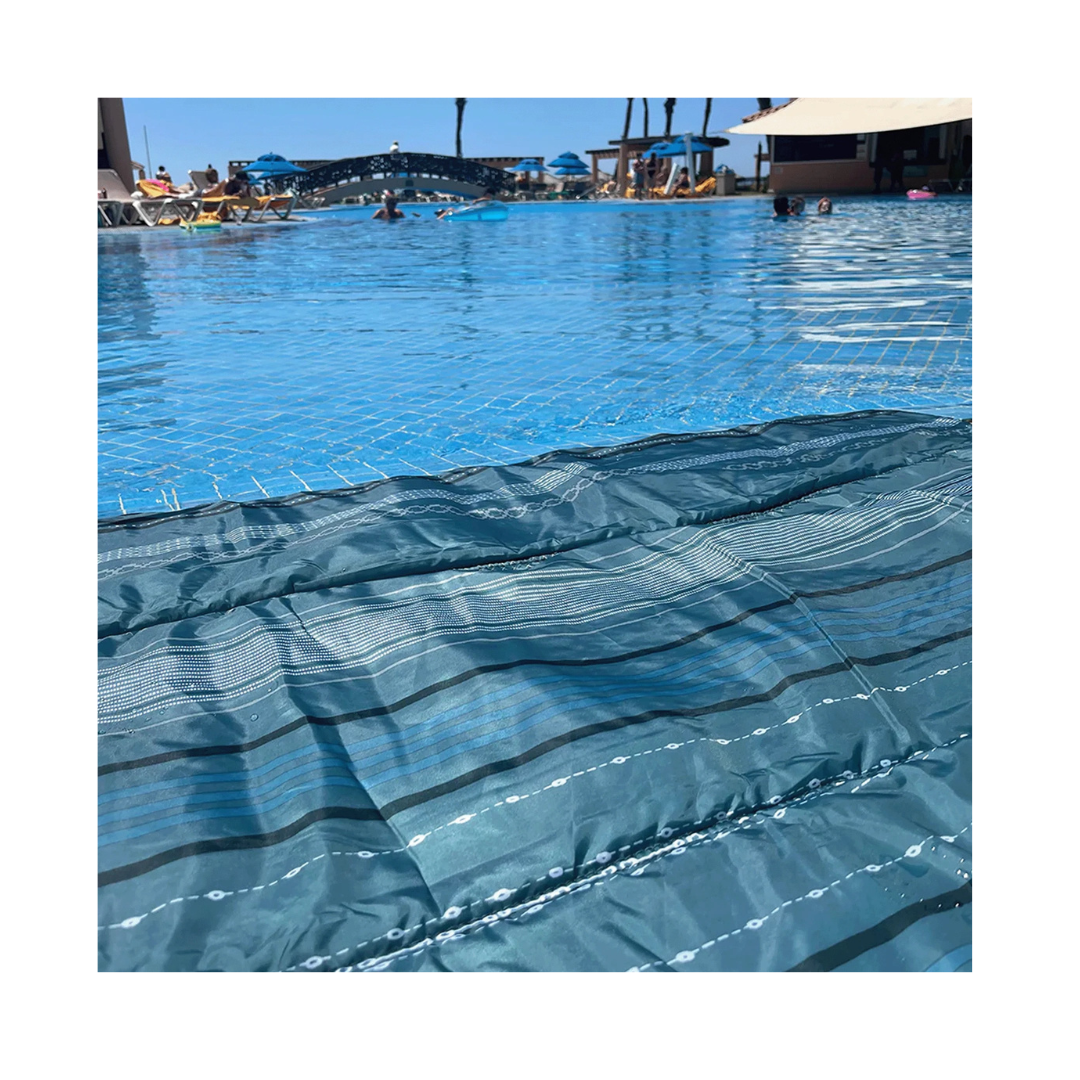 Shoreline Stripe Outdoor Blanket 5' x 7'