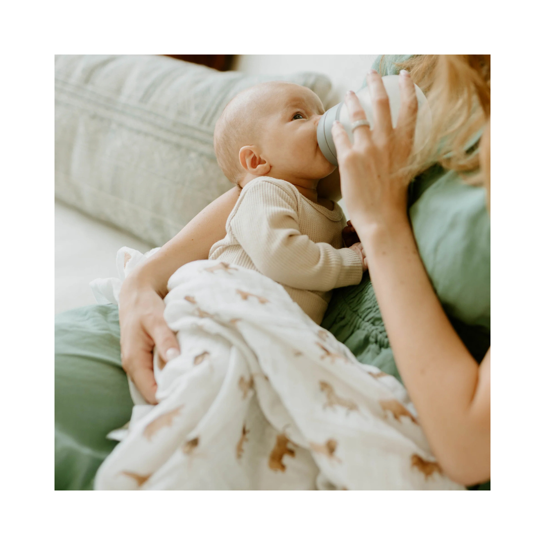 Animal Crackers Cotton Muslin Swaddle 47x47