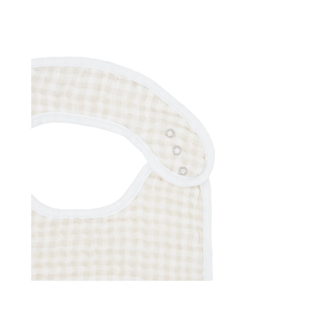 Cotton Muslin Classic Bib 3 Pack - Farmyard