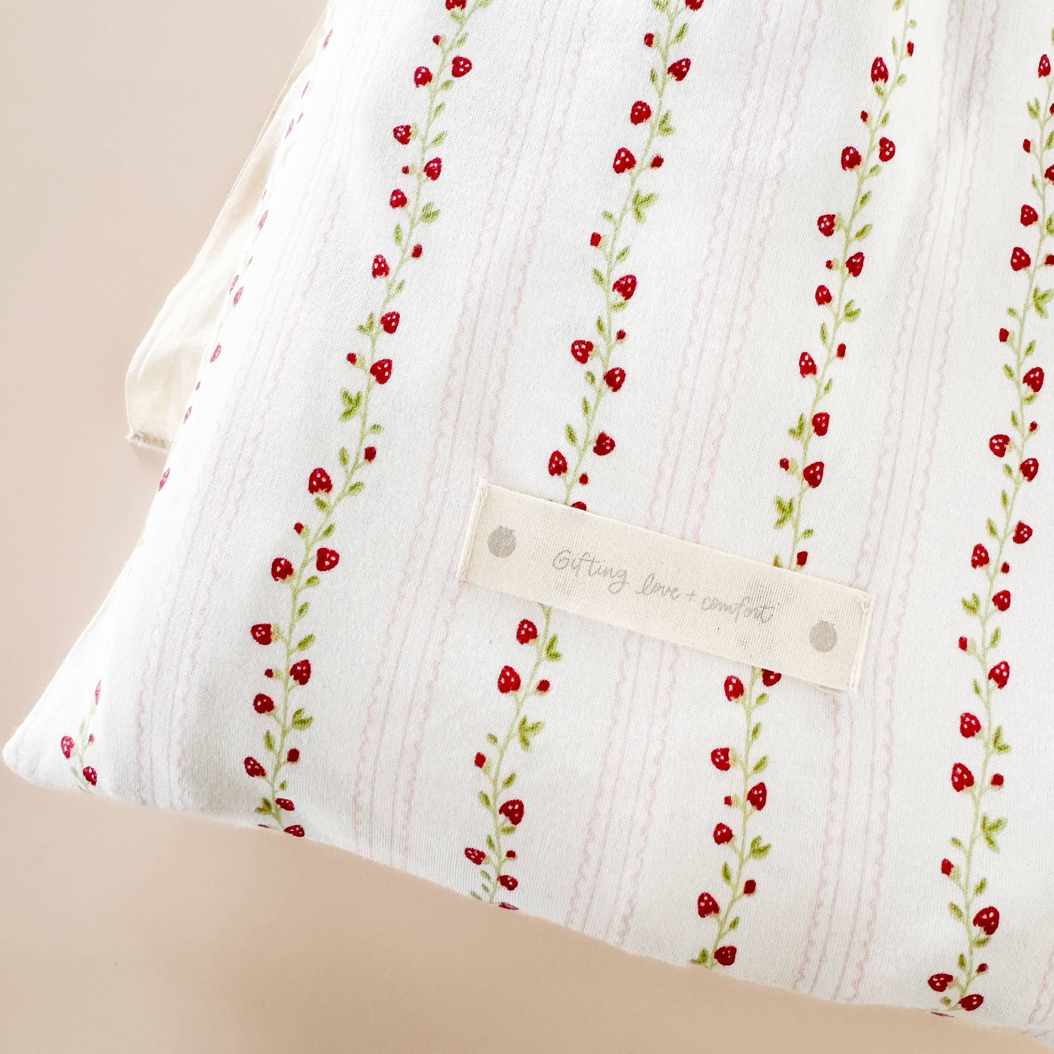 Layette Set Strawberry Pink Rose Newborn Baby Shower Gift: Pink / 0-3m