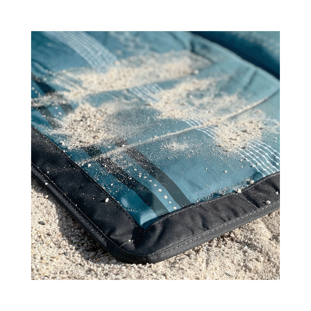 Shoreline Stripe Outdoor Blanket 5' x 7'