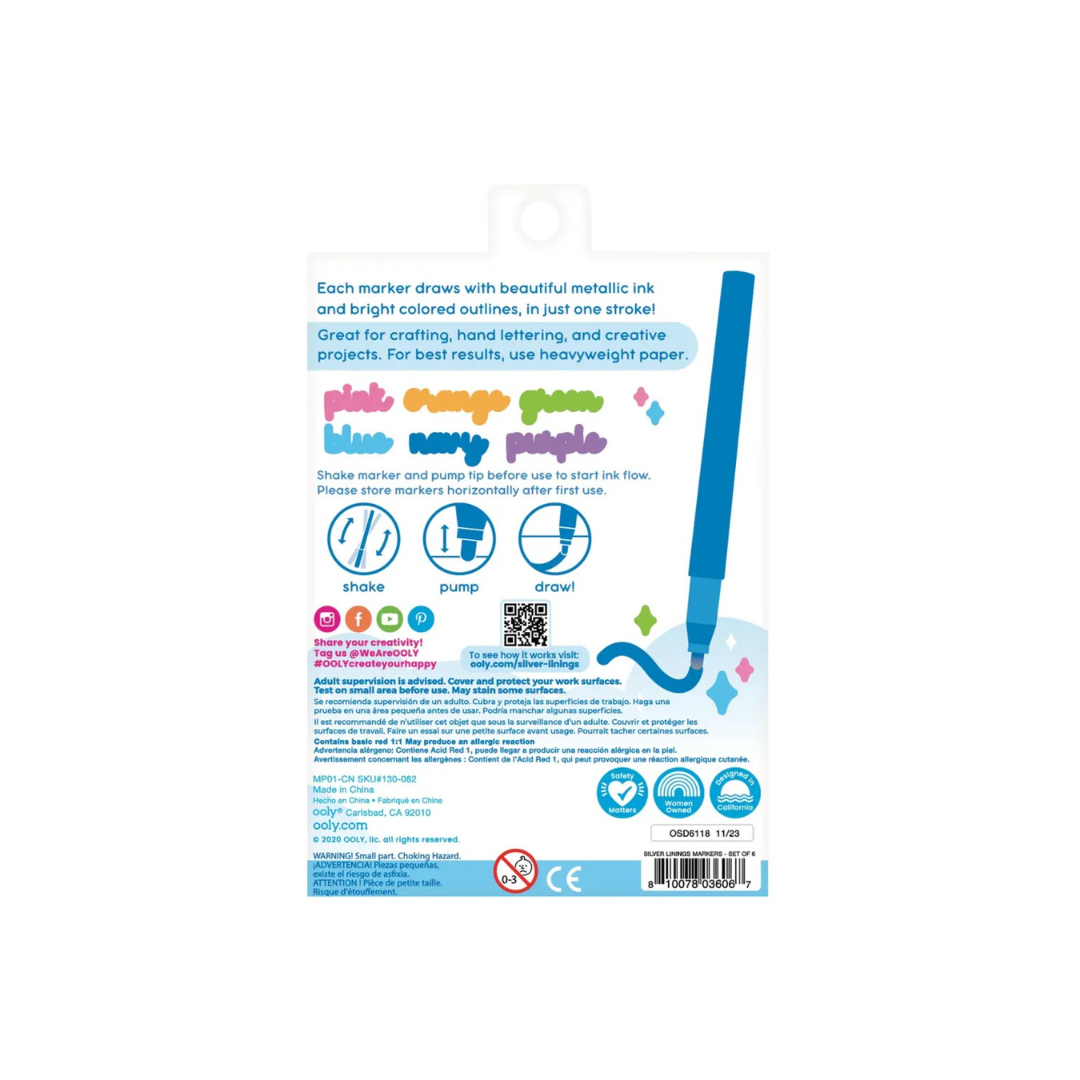 Silver Linings Outline Marker