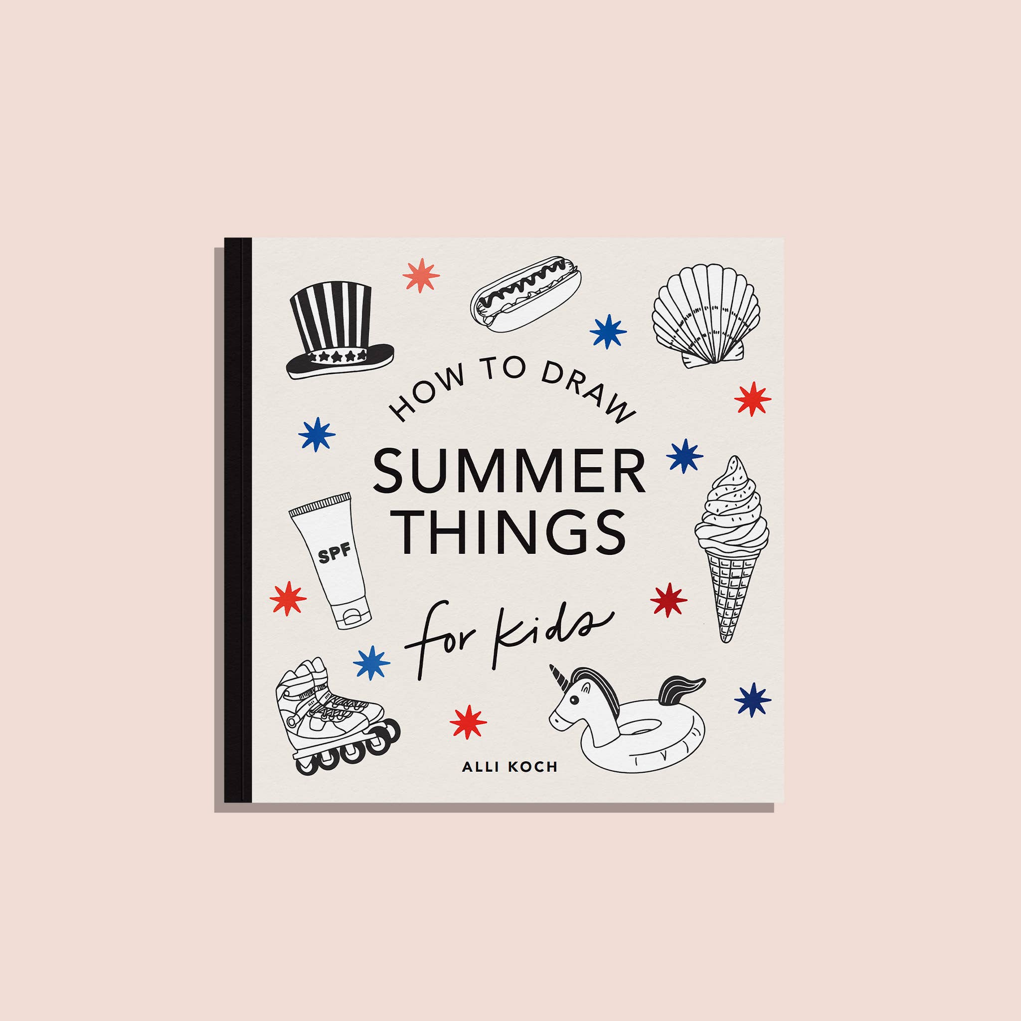 Summer Things: How to Draw Books for Kids (Summer Activity)