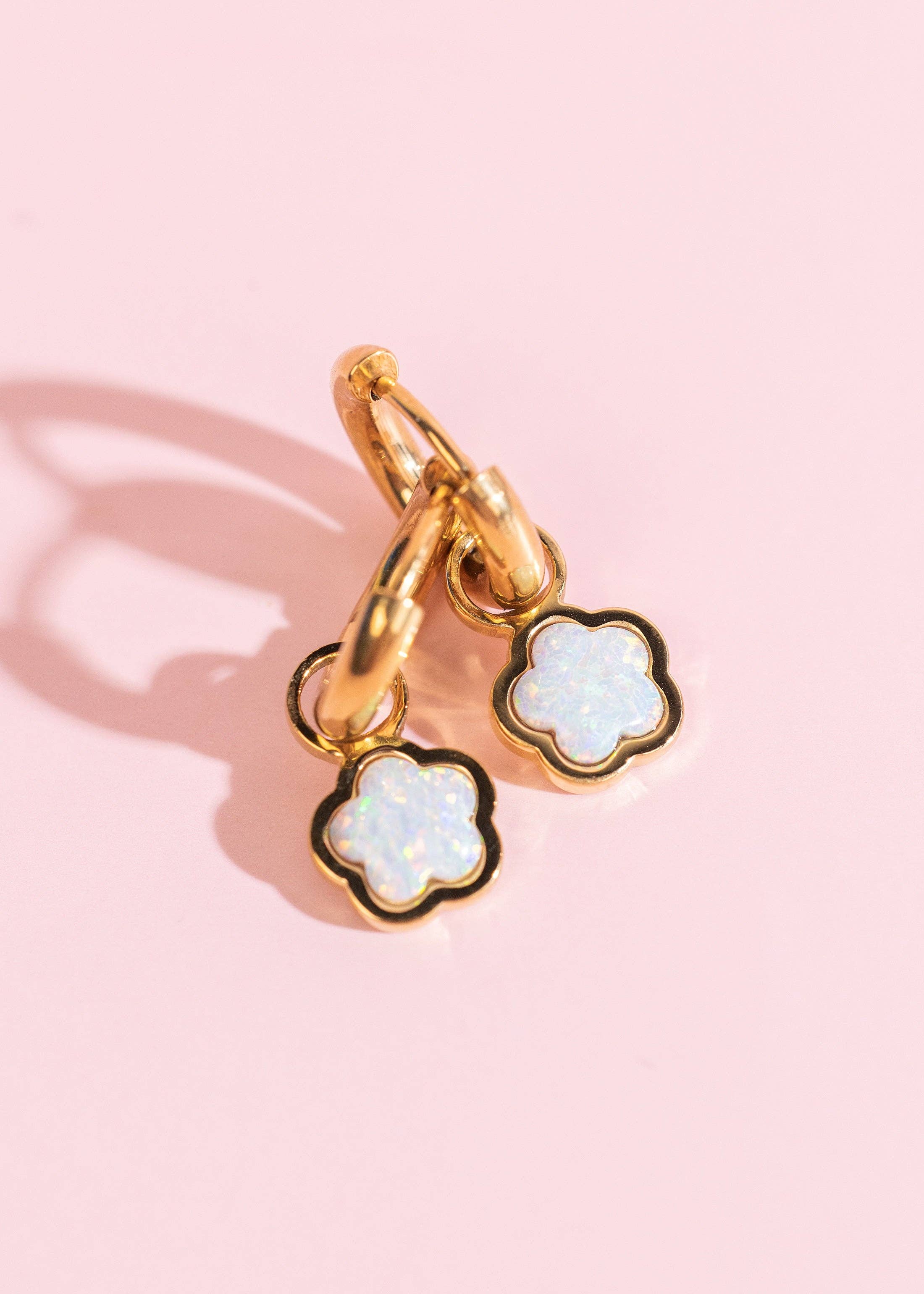 Flower Opals Charm