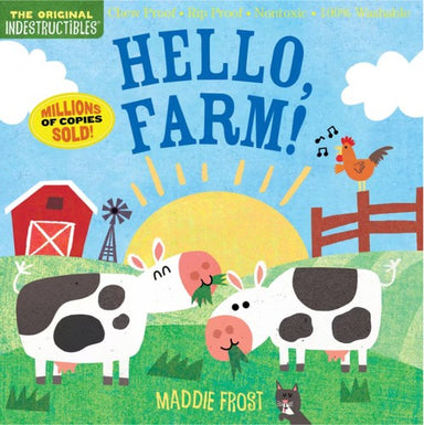 Indestructibles Book Hello Farm