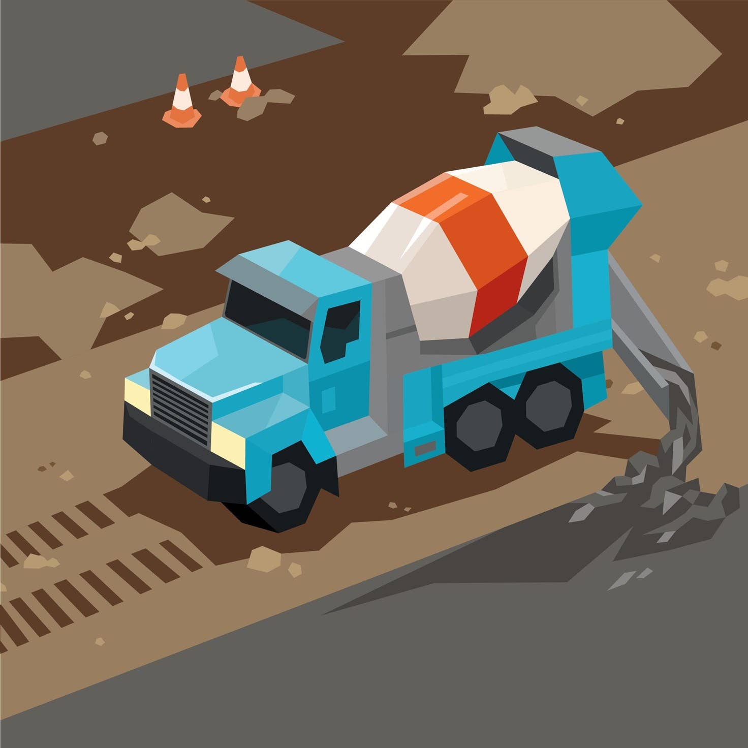 Paint by Sticker Kids: Trucks, Trains & More: Trade Paperback