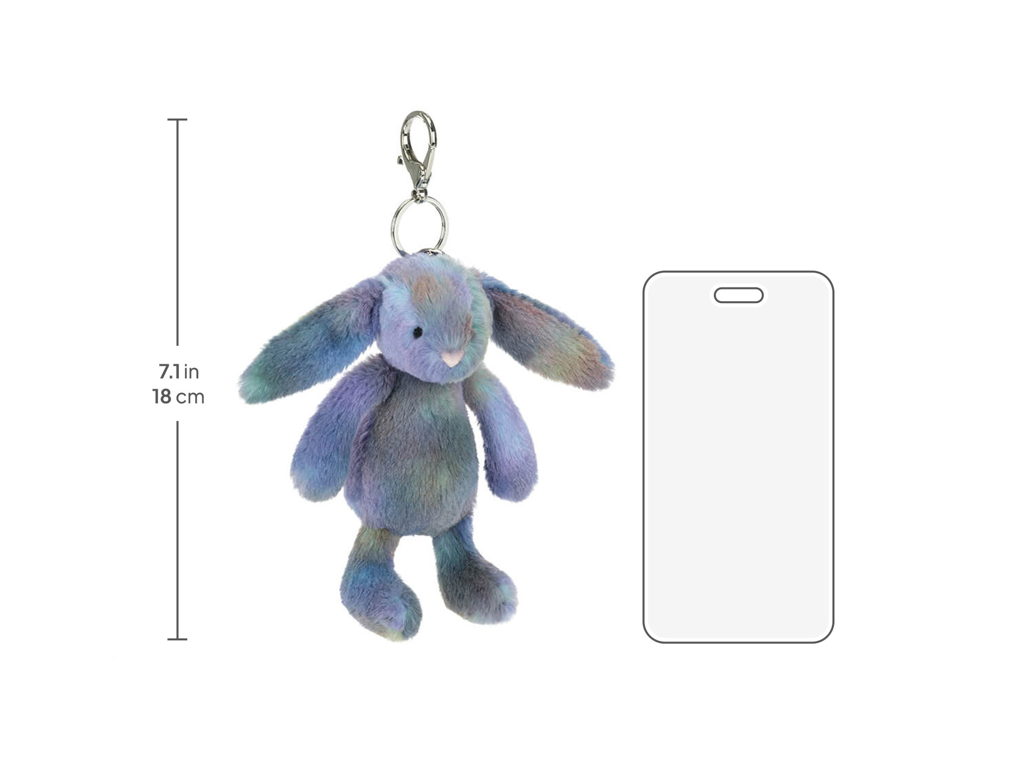 Zodihop Luxe Bunny Bag Charm — gallery photo 3