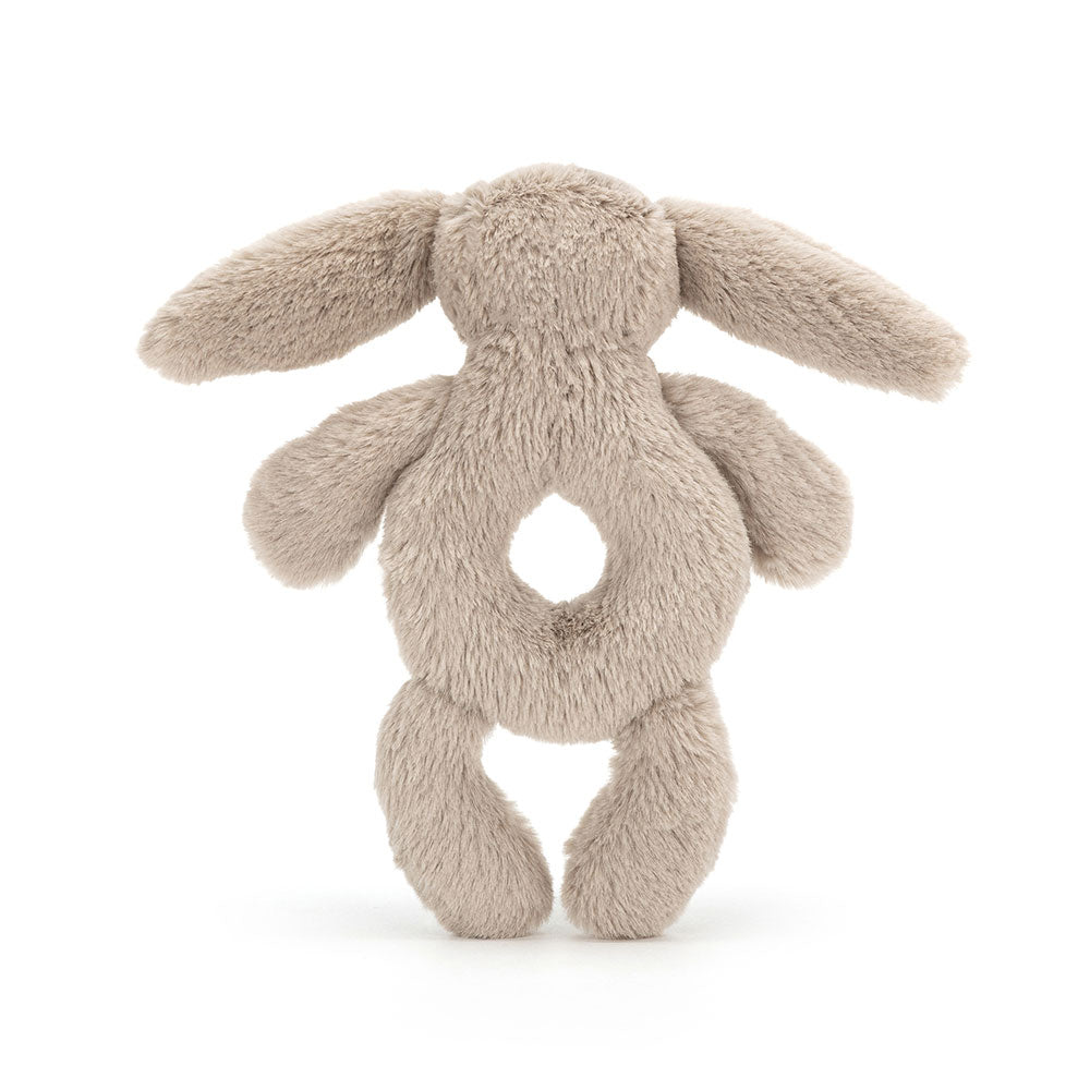 Bashful Beige Bunny Ring Rattle — gallery photo 4