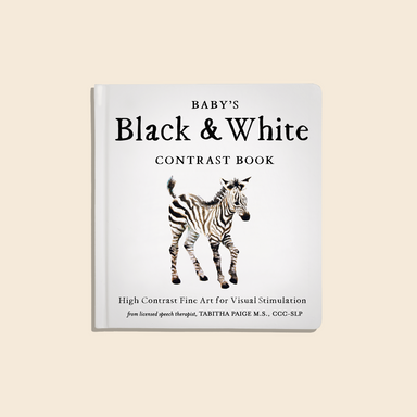 Black & White Contrast Book For Baby