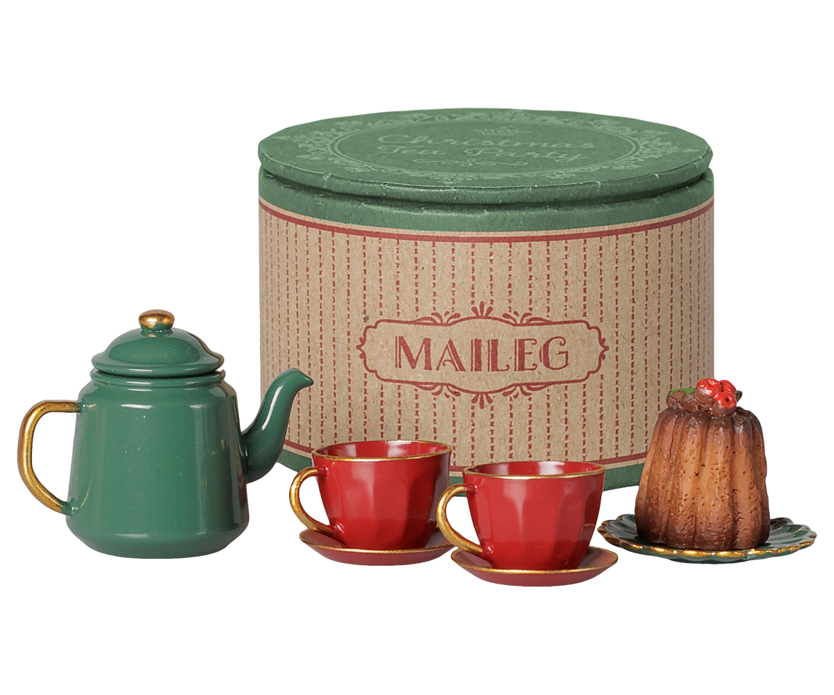 Christmas tea party, Mouse - Red/Green — main product photo