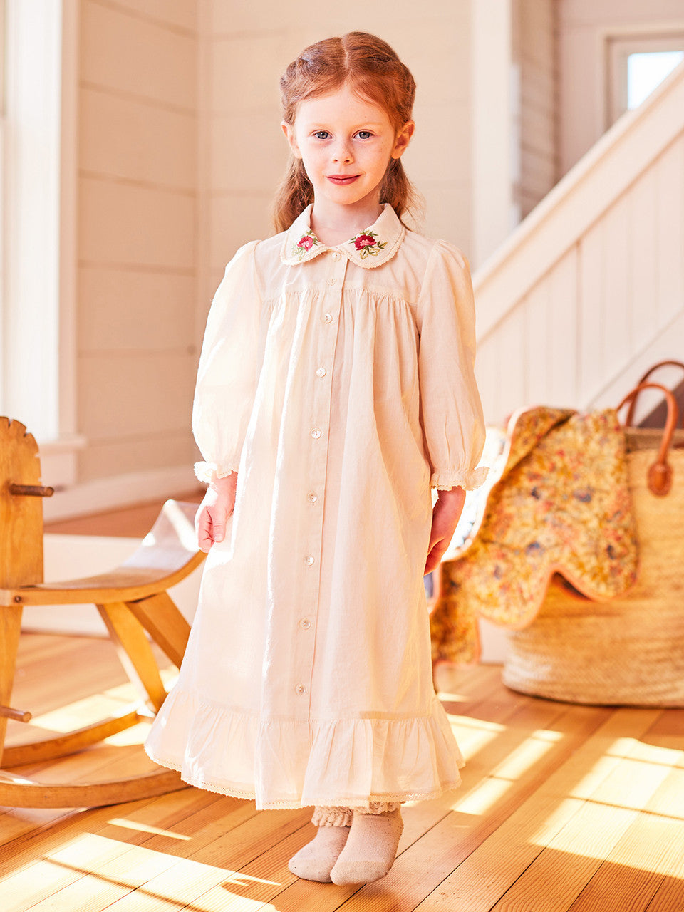 Ecru Chloe Girls Petticoat