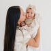 Gingham Minky Stretch Luxe Swaddle — main product photo