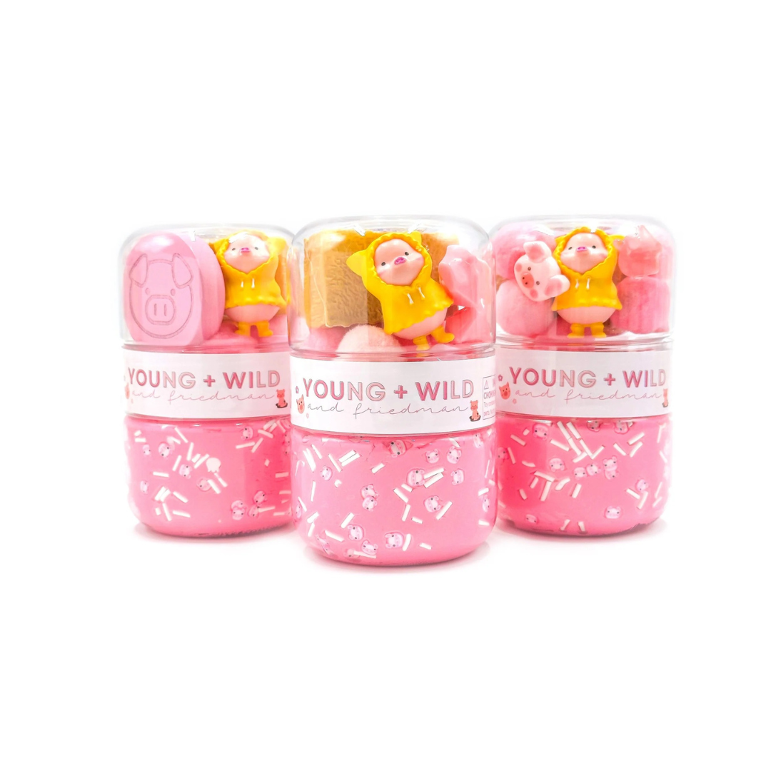 Grab & Go Dough Jar - Three Little Pigs