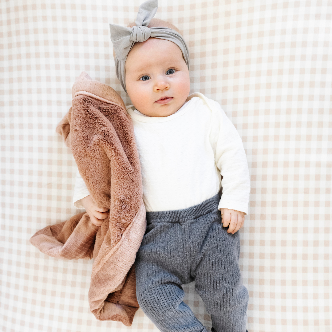 Rosy Mini Lush Blanket — gallery photo 2