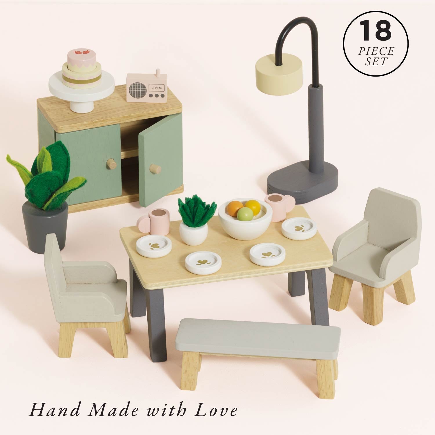 Wooden Dolls House Dining Room — Le Toy Van product photo 1