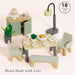 Wooden Dolls House Dining Room — Le Toy Van product photo 1