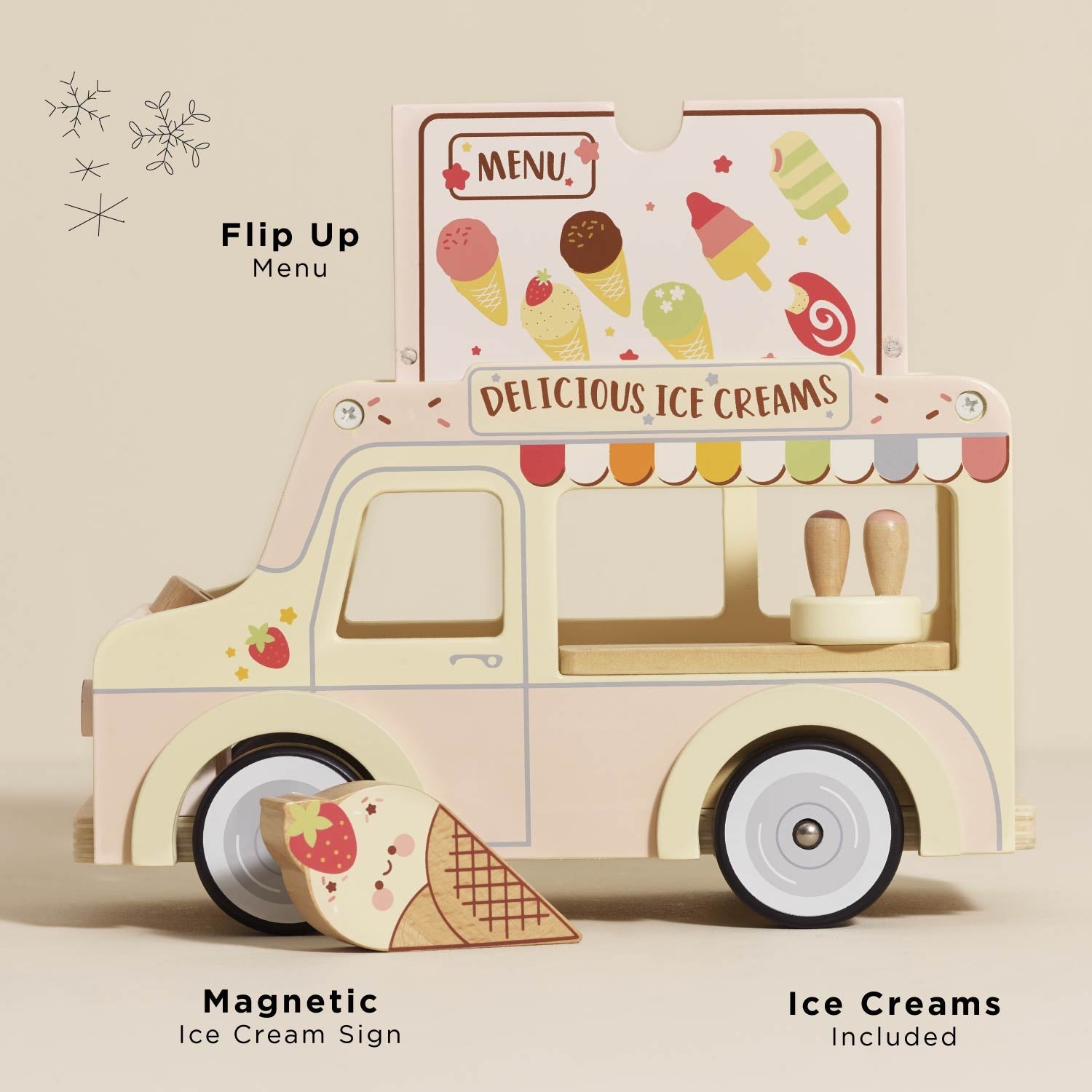 Dolly Ice Cream Van — Le Toy Van product photo 1