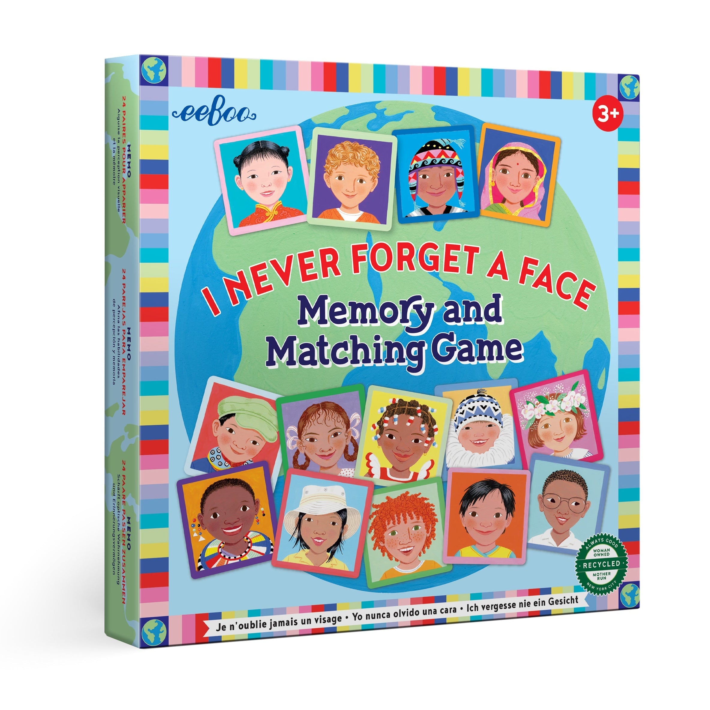 I Never Forget a Face Memory & Matching game