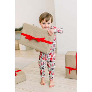 Natural Christmas Gifts Long Sleeve Pajama Set — gallery photo 2