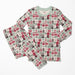 Natural Christmas Gifts Long Sleeve Pajama Set — gallery photo 6