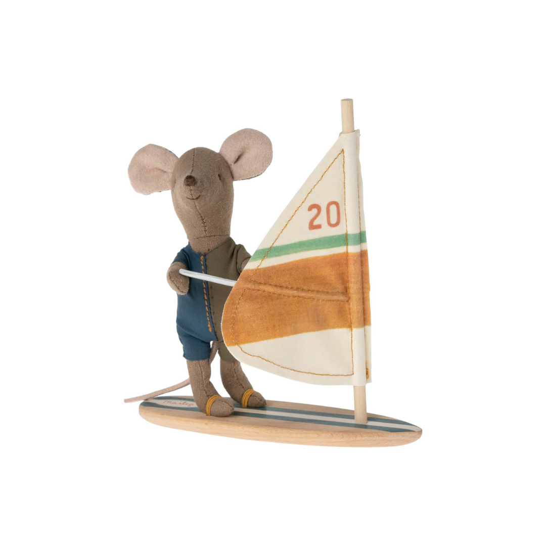 Maileg SUrfer Mouse, Little Brother