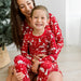 Crimson Polar Bear Long Sleeve Pajama Set — gallery photo 3