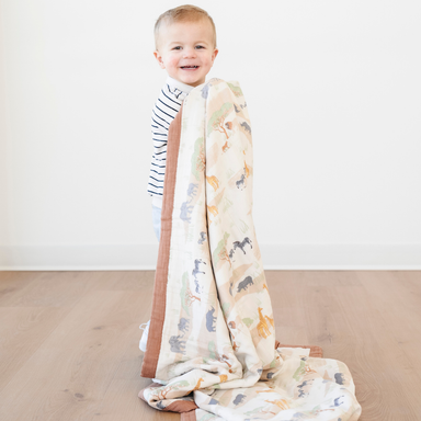 Savannah Bamboo Rayon Muslin 4-Layer Quilt