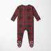 Winter Lodge Plaid Footie with 2-Way Zipper — gallery photo 2