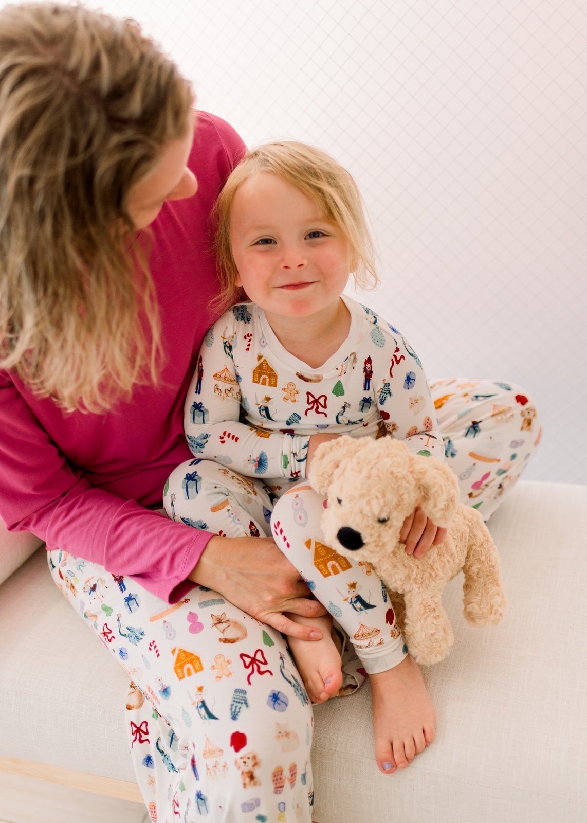 Natural Christmas Story Long Sleeve Pajama Set — gallery photo 5