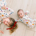 Natural Christmas Story Ruffle Footie with 2-Way Zipper — gallery photo 5