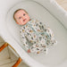 Natural Forest Moose Footie with 2-Way Zipper — main product photo