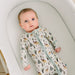 Natural Forest Moose Footie with 2-Way Zipper — gallery photo 3