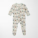 Natural Forest Moose Footie with 2-Way Zipper — gallery photo 5