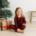 Winter Lodge Plaid Long Sleeve Pajama Set — main product photo