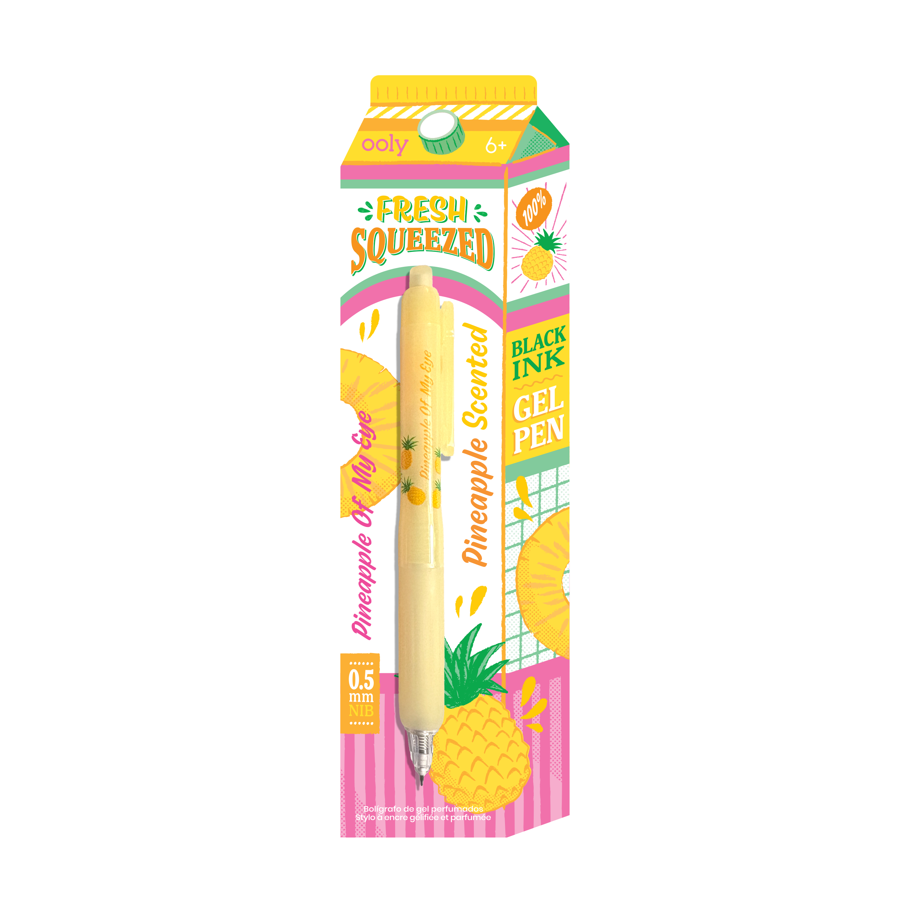 Fresh Squeezed Black Ink Scented Gel Pen