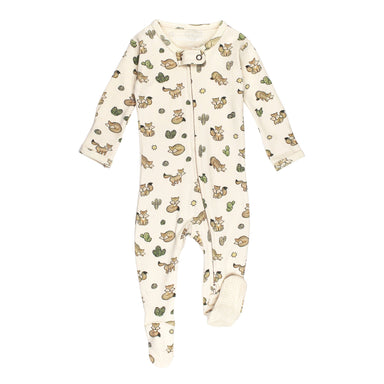 Little Fox 2 Way Zipper Footie