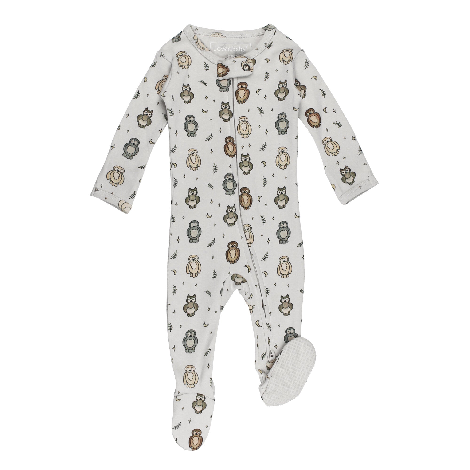 Owl Hoo? 2 Way Zipper Footie