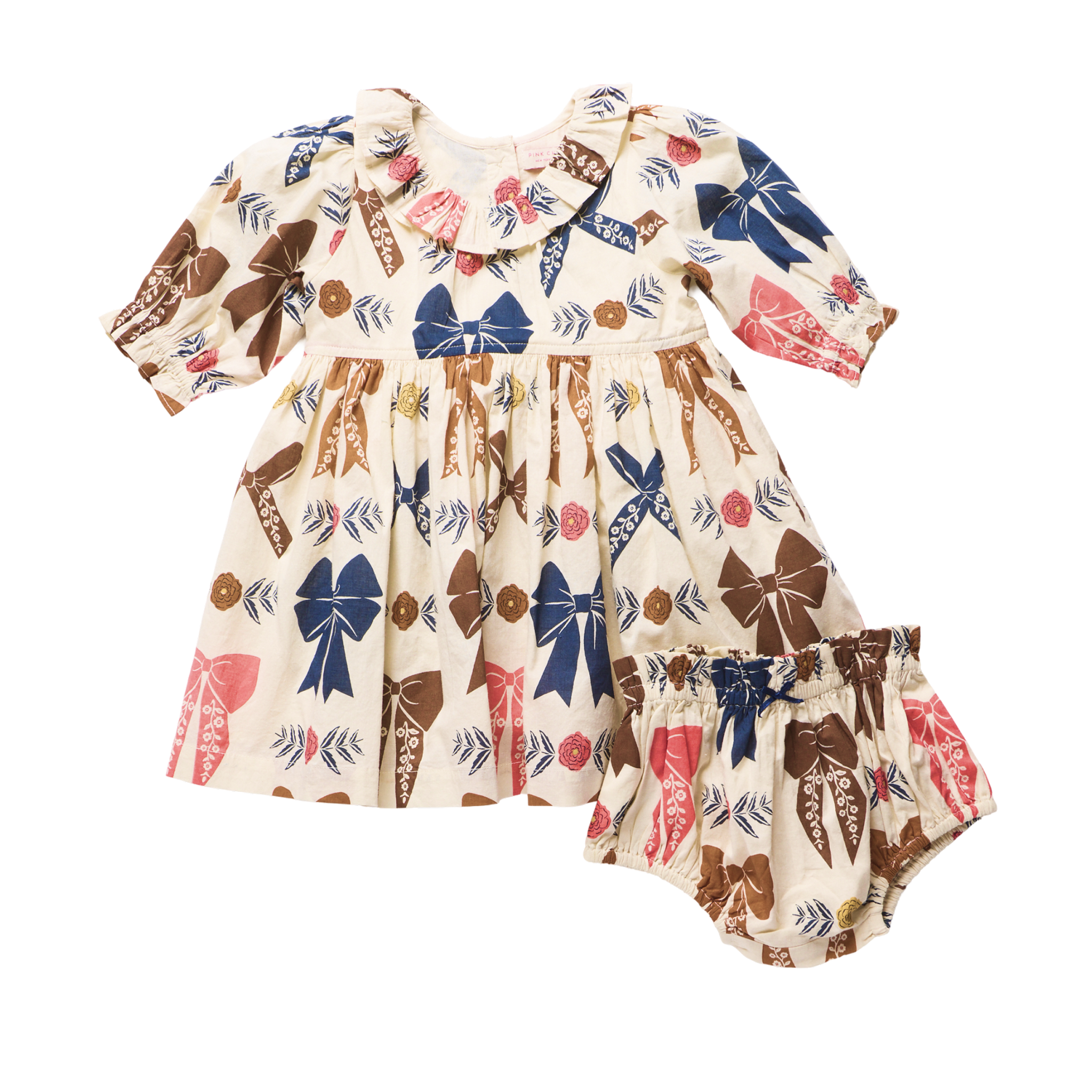 Baby Girls Amara Dress Set - Harvest Bows